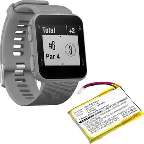 Approach S10 Battery Replacement for Garmin Approach S10 Approach S20 Approach X40 Forerunner 35, fit for 361-00117-00