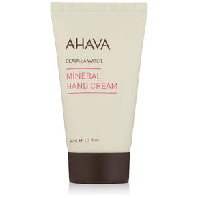 AHAVA Dead Sea Water Mineral Hand Cream - Hand Moisturizer For Dry Cracked Hands, Light & Fast Absorbing, Enriched with Exclusive blend Osmoter, Smoothing Witch Hazel & Soothing Allantoin