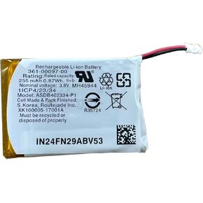 361-00097-00 Replacement Battery, Compatible with for Garmin Fenix 5 and Fenix 5X Multisport GPS Smartwatch