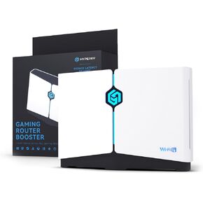 Pro WiFi6 Gaming Arouter ، Parup Booster Pluster مع تعزيز لمدة عام واحد ، 5 جيجا هرتز و 2.4 جيجا هرتز ، يشمل كبلتين شبكة ، تقليل Ping وخسارة الجيب ، لجميع وحدة التحكم والأجهزة الكمبيوتر