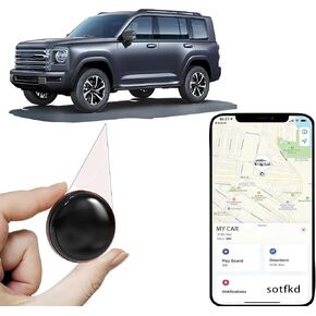 GPS Tracker for Vehicles,Tracker Device for Vehicles,GPS Tracker,Car Tracker Device | Android and iOS Universal | No Monthly Fee | View Historical Tracks | Magnetic Adsorption | Waterproof
