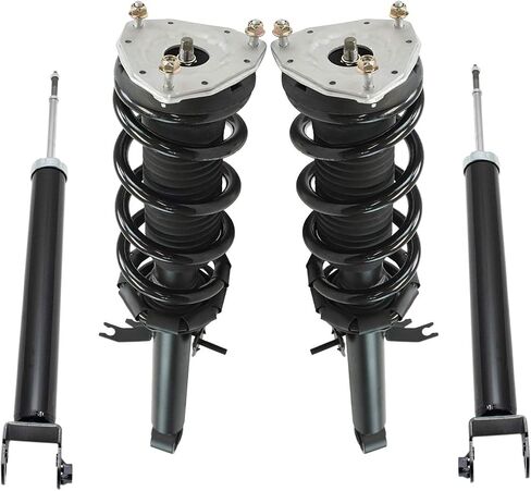 TRQ Front and Rear Complete Strut Assembly & Shock Absorber Kit Compatible with 18-22 Toyota in Saudi Arabia