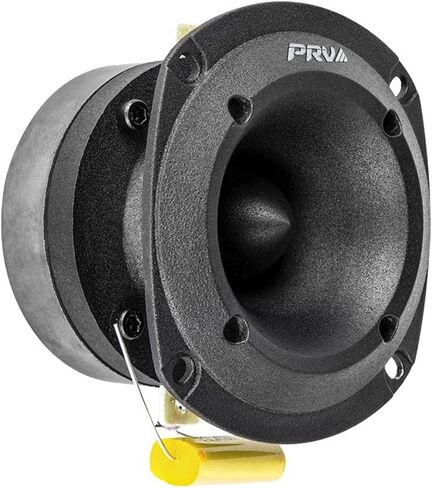 PRV AUDIO Car Audio Tweeters 240 Watts Bundle TW350Ti v2 Titanium Bullet 3x3 PRO Audio Tweeters 8 Ohm - High Output Easy to Mount Tweeters - Compact Design (Pair) in Saudi Arabia