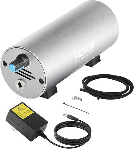 VEVOR Adjustable 30 L/min Airflow, Air Assist Pump Kit Cutter, Clear Smoke and Dust, Reduce Surface Temperature, Shield Lens, for Laser Engraving Wood Metal, Silver in Saudi Arabia