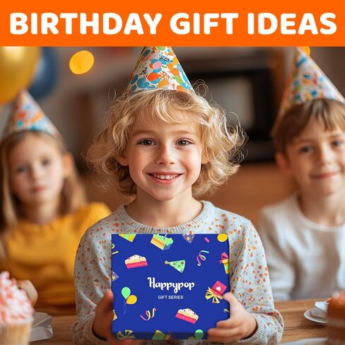 هدايا عيد ميلاد HAPPYPOP بعمر 10 سنوات - هدايا للفتيات المراهقات والأولاد بعمر 10 سنوات، هدايا للأطفال بعمر 10 سنوات، جوارب للأطفال بعمر 10 سنوات، صندوق هدايا عيد ميلاد مع بطاقة تهنئة in Kuwait