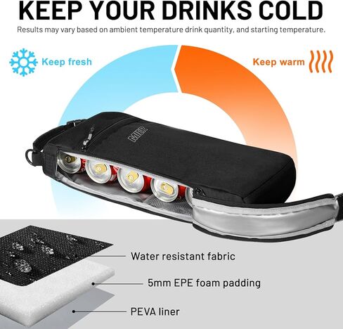 ميير غولف برودة كيس معزول ناعم برودة أكياس الجولف الملحقات للرجال 9 علب محمولة بولة برودة الأكمام للنزهات الشاطئ في الهواء الطلق أنشطة في الهواء الطلق in Kuwait