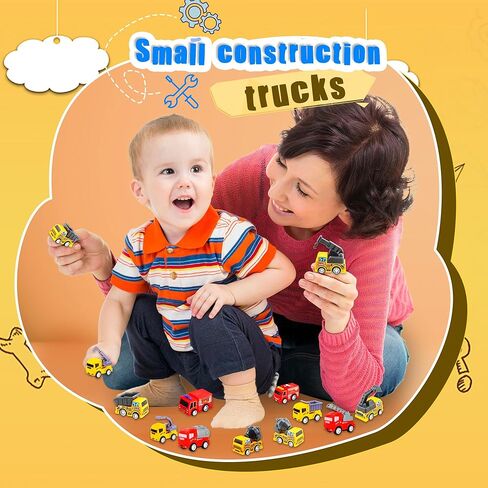 20 حزمة ميني مركبة السحب الخلفية صغيرة التراجع عن الشاحنات مركبات البناء العسكرية سيارات الصرف الصحي شاحنات الشاحنة للأطفال in Kuwait