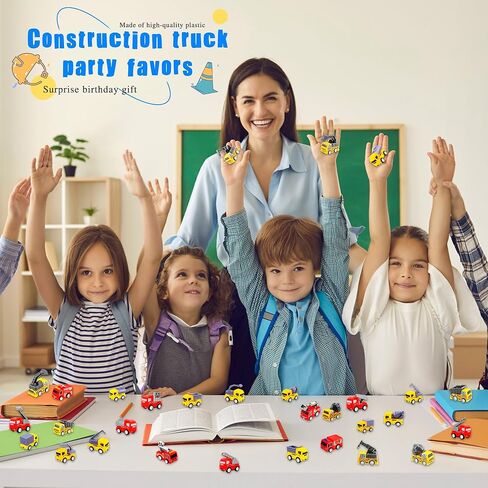 20 حزمة ميني مركبة السحب الخلفية صغيرة التراجع عن الشاحنات مركبات البناء العسكرية سيارات الصرف الصحي شاحنات الشاحنة للأطفال in Kuwait