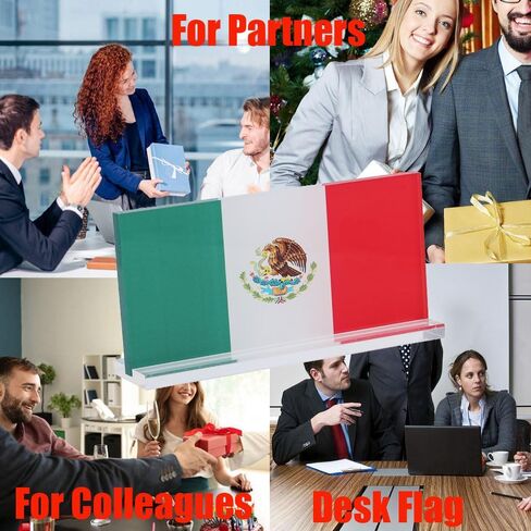 Acrylic American Desktop Flag, US Flag, Mini Table Flag Tabletop Arrangement，Office Desktop Display, Conference Room Flag (USA) in Saudi Arabia
