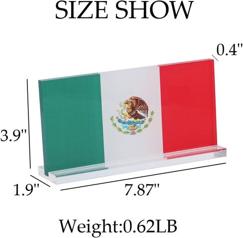 Acrylic American Desktop Flag, US Flag, Mini Table Flag Tabletop Arrangement，Office Desktop Display, Conference Room Flag (USA) in Saudi Arabia