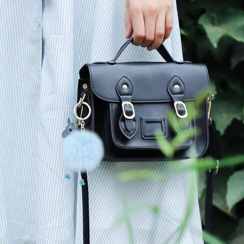 bekecidi 20 pcs faux fur pom poms ، poms pom poms fluffy with loop soft plush faux faux rabbit fur formpoms for haps dloves bloves baby knitting keychains craft diy (أبيض ، 2 بوصة) in Kuwait