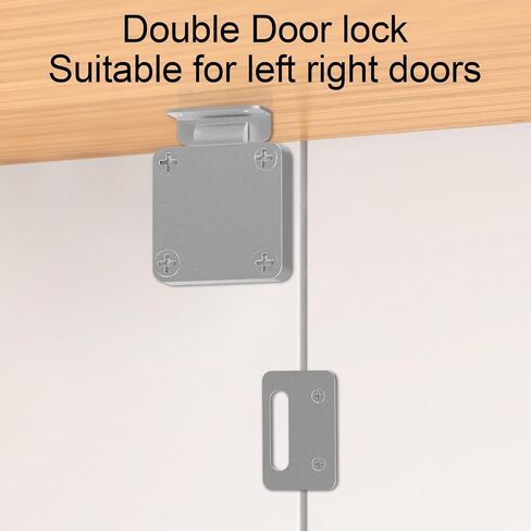 Fingerprint Cabinet Lock, Pothunder Smart Lock with Bluetooth & Fingerprint, Keyless Drawer Furniture Lock, USB Charging Fingerprint Lock, Ideal for Home, Office, Furniture, Mailbox (20MM) in Saudi Arabia