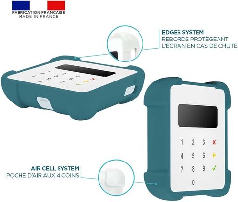 MOBILIS SumUp Air Payment Terminal Protective Cover | Case with Reinforced Corners Compatible with SumUp Air TPE Credit Card Reader - Dark Grey in Kuwait