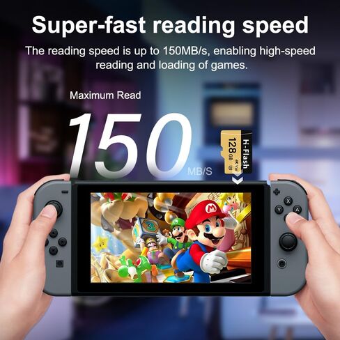 128GB SD Card 2 Pack Adapter, 256GB Memory Card High Speed Up to 150MB/s, A1 V30 U3 4K C10 for Tablet/Mobile Phone/Camera/Car Audio/Game Console in Saudi Arabia