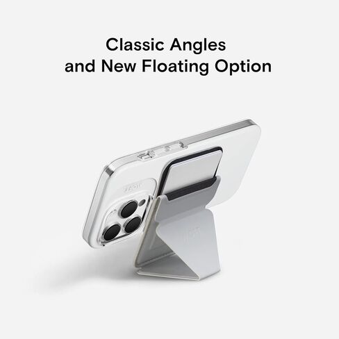 MOFT MagSafe Wallet Stand for iPhone 15/14/13/12 Series MagSafe Compatible Phone Stand with 3 Viewing Angles (Night Black) in Kuwait