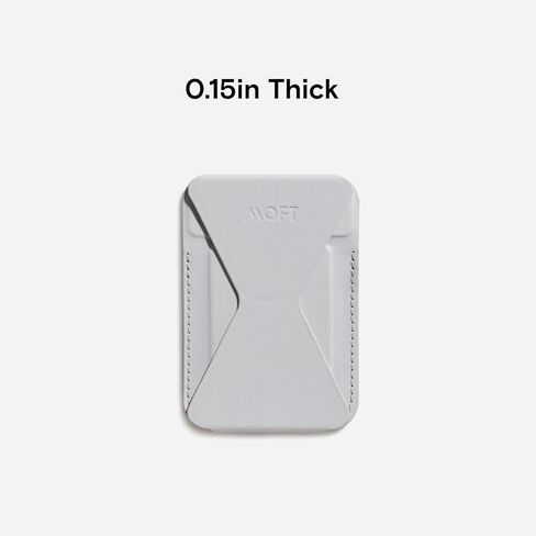 MOFT MagSafe Wallet Stand for iPhone 15/14/13/12 Series MagSafe Compatible Phone Stand with 3 Viewing Angles (Night Black) in Kuwait