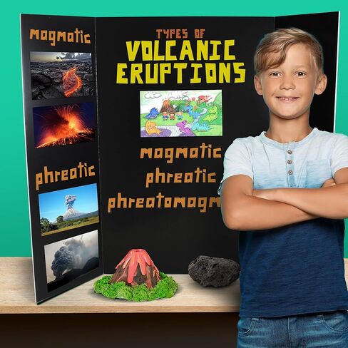 Flipside Products 36" x 48" Foam Project Boards for Presentations, Science Fair, School Projects, Event Displays and Trifold Picture Board - Assorted Colors - 10 Pack in Saudi Arabia