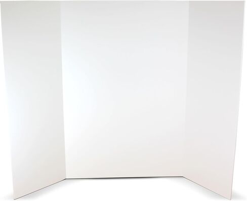 Flipside Products 36" x 48" Foam Project Boards for Presentations, Science Fair, School Projects, Event Displays and Trifold Picture Board - Assorted Colors - 10 Pack in Saudi Arabia