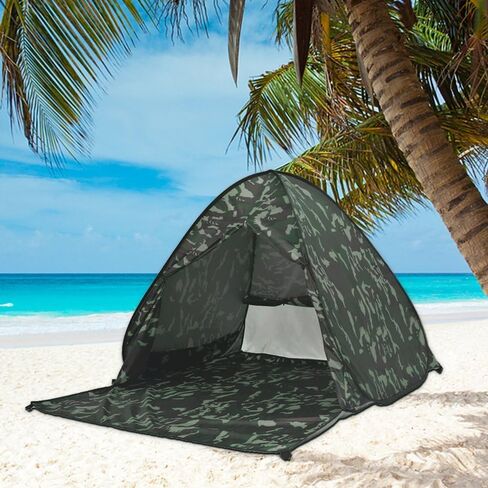 Automatic Pop Up Beach Tent Instant Portable Quick Sun Shelter for 2-3 Persons (Pink) in Saudi Arabia