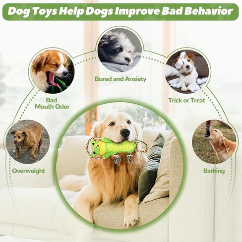 Lesmeet Upgraded Duck Dog Toys for Aggressive Chewers Puppy Toys with Crinkle Paper and Squeaker, Interactive Tug of War Dog Toy for Small, Medium, and Large Breeds in Saudi Arabia