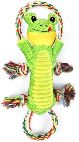 Lesmeet Upgraded Duck Dog Toys for Aggressive Chewers Puppy Toys with Crinkle Paper and Squeaker, Interactive Tug of War Dog Toy for Small, Medium, and Large Breeds in Saudi Arabia