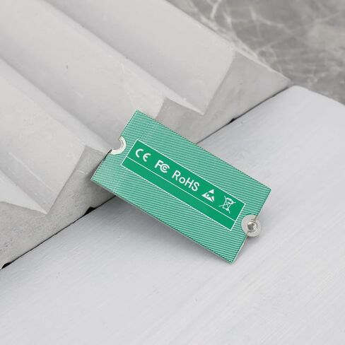 ECSING 2PCS M.2 NGFF/NVME طول محول تمديد 2242-2280 لوحة بطاقة امتداد SSD لحالة الكمبيوتر 38x22x0.9mm in Kuwait