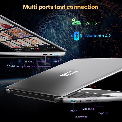 كمبيوتر محمول 16 بوصة ، معالج N95 4-core ، يصل إلى 3.4 جيجا هرتز ، ذاكرة الوصول العشوائي 16 جيجا بايت ، تخزين 640 جيجابايت ، عرض 1200 بكسل IPS ، جهاز كمبيوتر Windows 11 ، اشتراك Office 365 لمدة عام ، بطارية WiFi-6 ، 38WH. in Kuwait