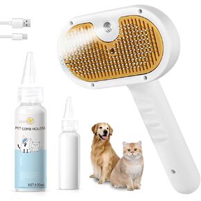 مناديل تنظيف للكلاب والقطط - مناديل استحمام للتنظيف وإزالة الروائح الكريهة والتجميل للكلاب والقطط، مناسبة للعناية اليومية والسفر، بدون شطف، عديمة الرائحة ومريحة in Kuwait