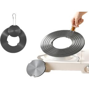 Heat Diffuser Plate for Gas Stove, Aluminum Heat Conduction Plate, Round Fast Defrosting Tray, Flame Guard Protection Stovetop