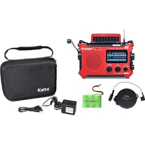 Kaito KA500IP Emergency Radio Deluxe Bundle