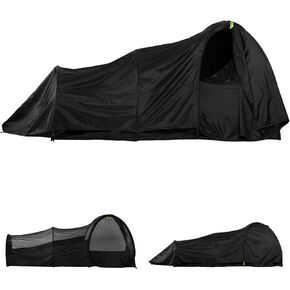 One Person Tent, Pop Up Bivy Tent for 1 Person, Ultralight Bivvy Cover for Camping, Backpacking & Trekking with Rainfly, Rainproof & Waterproof