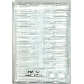 Storage Container 4 Piece Large Size Extendable Plastic Box Used as Storage Case for Countersink and Replacement Drill Bits
