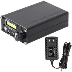 8 شريط راديو راديو شاشة LCD عرض SDR كامل الوضع HF Shortwave SSB QRP CW RADIOSIVER مع اتصال موصل الهوائي BNC بالكمبيوتر (القابس الأمريكي 100‑240V)