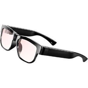 Camera Glasses Smart Video Glasses with Camera Wearable Sports Eye Glasses Outdoor Recording Motorcycle Riding Hiking
