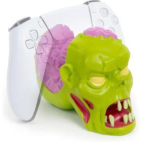 Glistco Zombie Head Controller Stand - Controller Holder Figure, Gaming Controller Accessories, Zombie Collectible Home Decor for Desktop, Compatible with PS5 DualSense & Xbox controllers