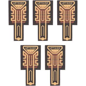 5Pcs Phone Booster Sticker, Antenna Booster Amplifier, Antenna Booster Compact Improve Antenna Booster Sticker for Outdoor Camping Elevators Tunnels, etc