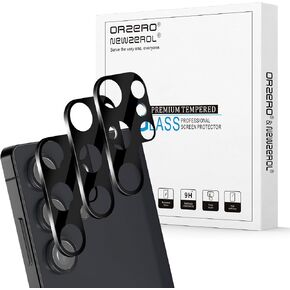 Orzero (3 Pack) Camera Lens Protector Compatible for Samsung Galaxy S25 Ultra, Protector de Cámera Tempered Glass 9H Precise Camera Cutouts Anti-Scratch Does Not Affect Night Shots and Flash
