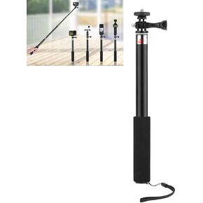 LICHIFIT تمدد عصا شخصية selfie لـ DJI Osmo Pocket 3 طول تمديد القضيب القابل للتعديل أعمدة صورة شخصية تلسكوبية ل Insta360 واحد × 3 /x2 الكاميرا والكاميرات البانورامية الرياضية