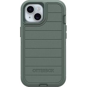 OtterBox iPhone 14 & iPhone 13 (Only) - Defender Series Case - Blue Suede Shoes - Case Only - Screenless - Rugged & Durable - with Port Protection - Microbial Defense Protection