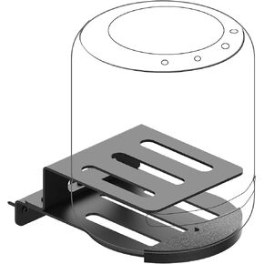 Wall Mount Stand Compatible for Echo Studio Speaker and Other Suitable Speakers,Sonos Era100,Sonos Era300 and Homepod 2 and sonyTREBLAB HD-360