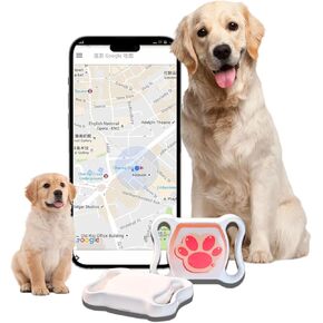 GPS Tracker for Vehicles, Mini Portable Wireless Hidden Tracker with Global Coverage, for Vehicles, Pets, Elderly, Children, No Monthly Fee, No SIM Card Required
