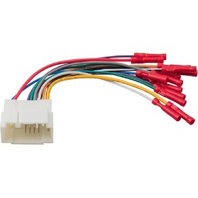 RED WOLF Car Radio Harness w/Wire Connector Butt for 1998-2009 Honda Civic Accord Odyssey CRV, for Select 1999-2013 Acura RSX RL MDX 2001-2008 Suzuki Install Aftermarket Stereo CD Player