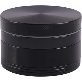 Spice Grinder,Aluminum (Black, 2.5Inch)