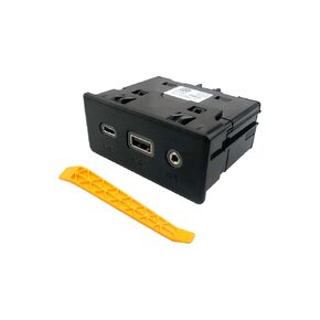 Audio Player and USB Receptacle Fit for Chevy Malibu Equinox for Buick Encore GX for GMC Terrain Center Console Receptacle 13529865 84260037 13512372