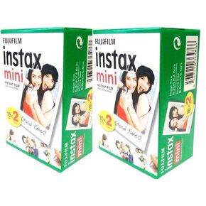 FujiFilm Instax Mini Film (40 Shots) Multi Pack for Mini 8-9 & All Fuji Mini Cameras