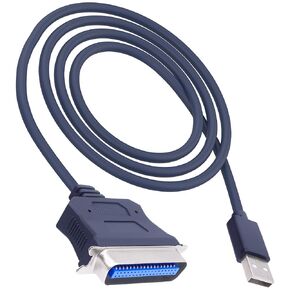 USB to CN36 Parallel Port Printer Cable USB 2.0 to Centronics 36 Pin Parallel IEEE 1284 Printer Adapter Cable Converter Cord-1.2M/3.9FT