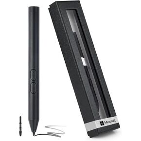 Microsoft Surface Pen - Surface Pen Matte Black with Bluetooth 5.0-4,096 Pressure Sensitivity - Surface Pen with Real-Time Inking & Haptic Motor- Packed in Generic Box