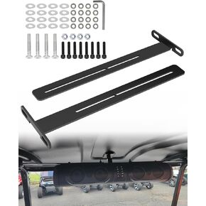 Golf Cart Speaker Bar T-Bracket, Compatible with SE18, SE26, SEB26, SEDS32 Soundbars, Adjustable Metal Speaker Bracket Mounts to Golf Cart Roof