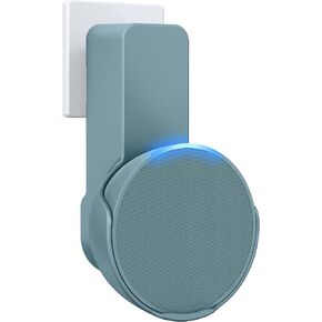 Maxonar Wall Mount, Ech0 P0p Wall Mount Speaker Holder No Screws and Drill Needed Cable Hidden Storage Compatible with Google Nest, Ech0 P0p- Green