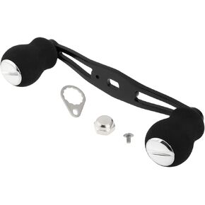 1PC Fishing Reel Handle with EVA Handle Compatible with Abu Garcia Daiwa Baitcasting Reel Left or Right Side Installation Fishing Baitcast Reel Handle Rocker